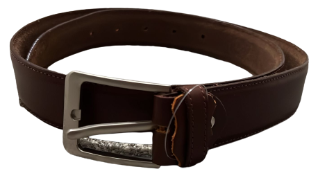 jtb_bn (7) brown belt brown belt with silver hook buckle