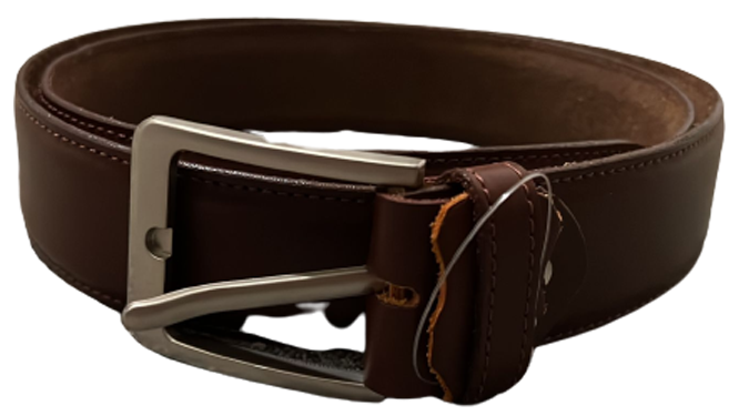 jtb_bn (9) brown belt brown belt with silver hook buckle